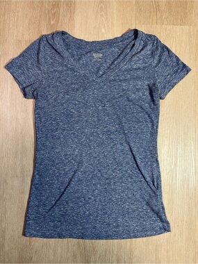 ♡ 4 for $40 ♡ Mossimo Supply Co. Heather Navy V-Neck Short Sleeve Tee